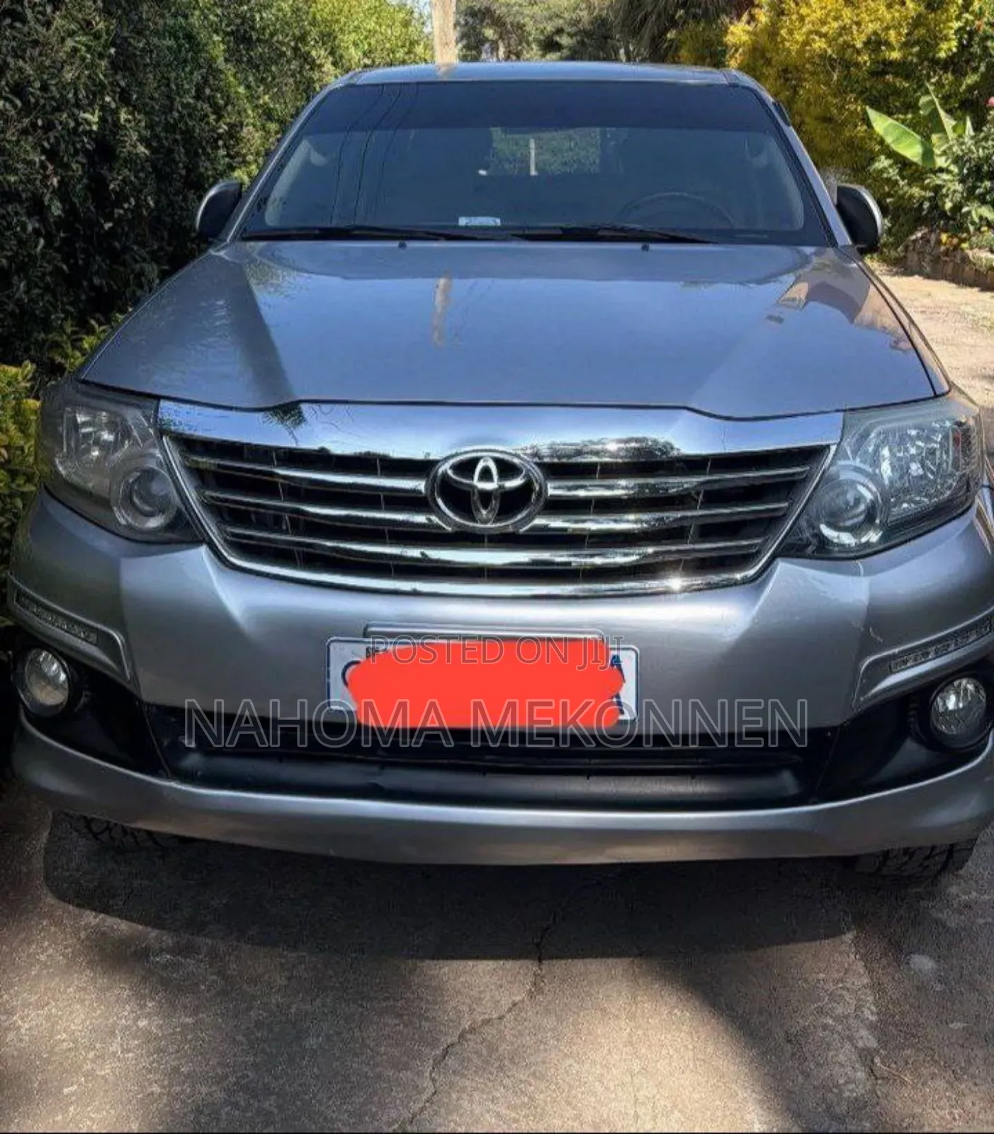 Toyota Fortuner 2015 Silver
