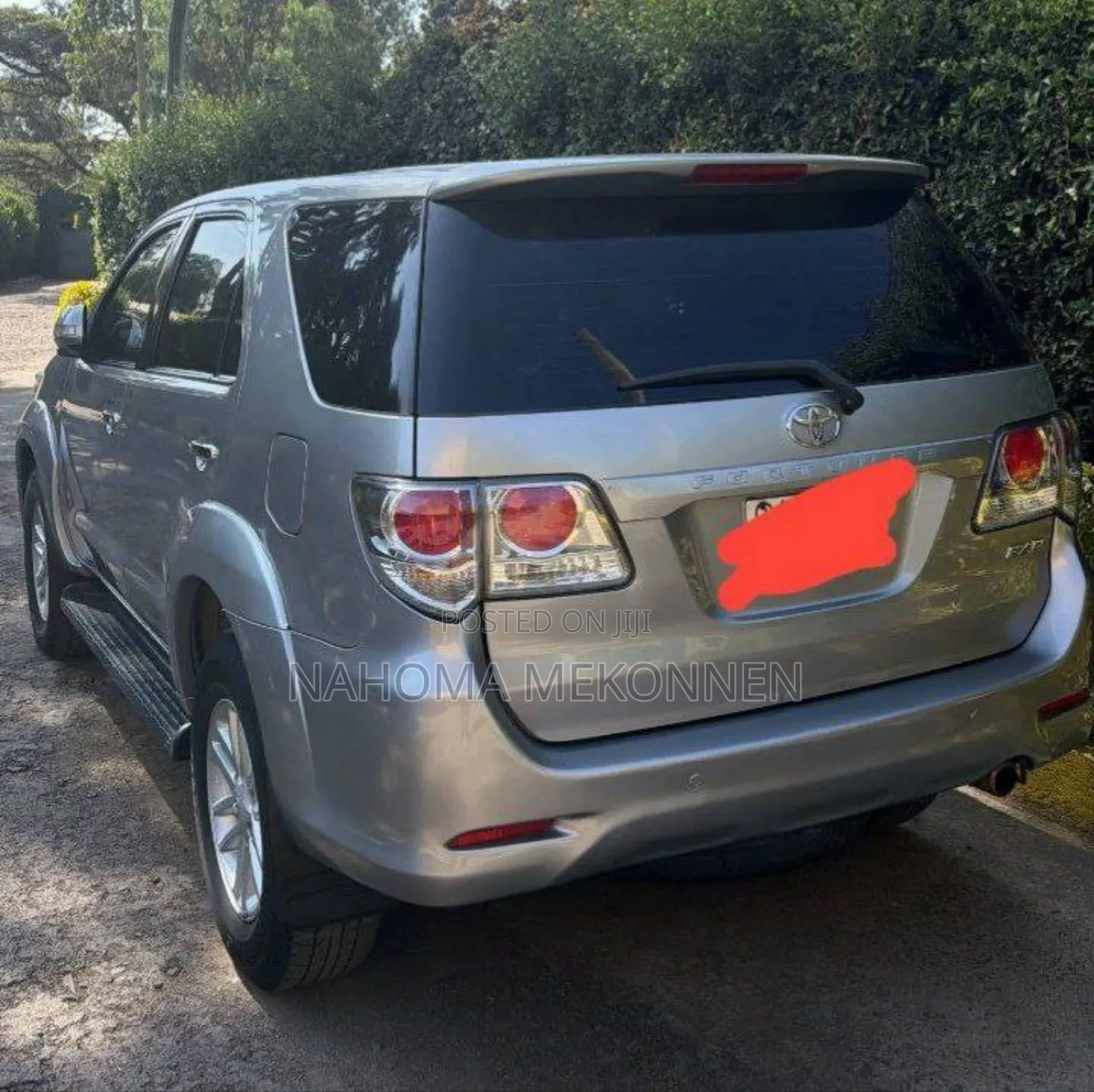 Toyota Fortuner 2015 Silver