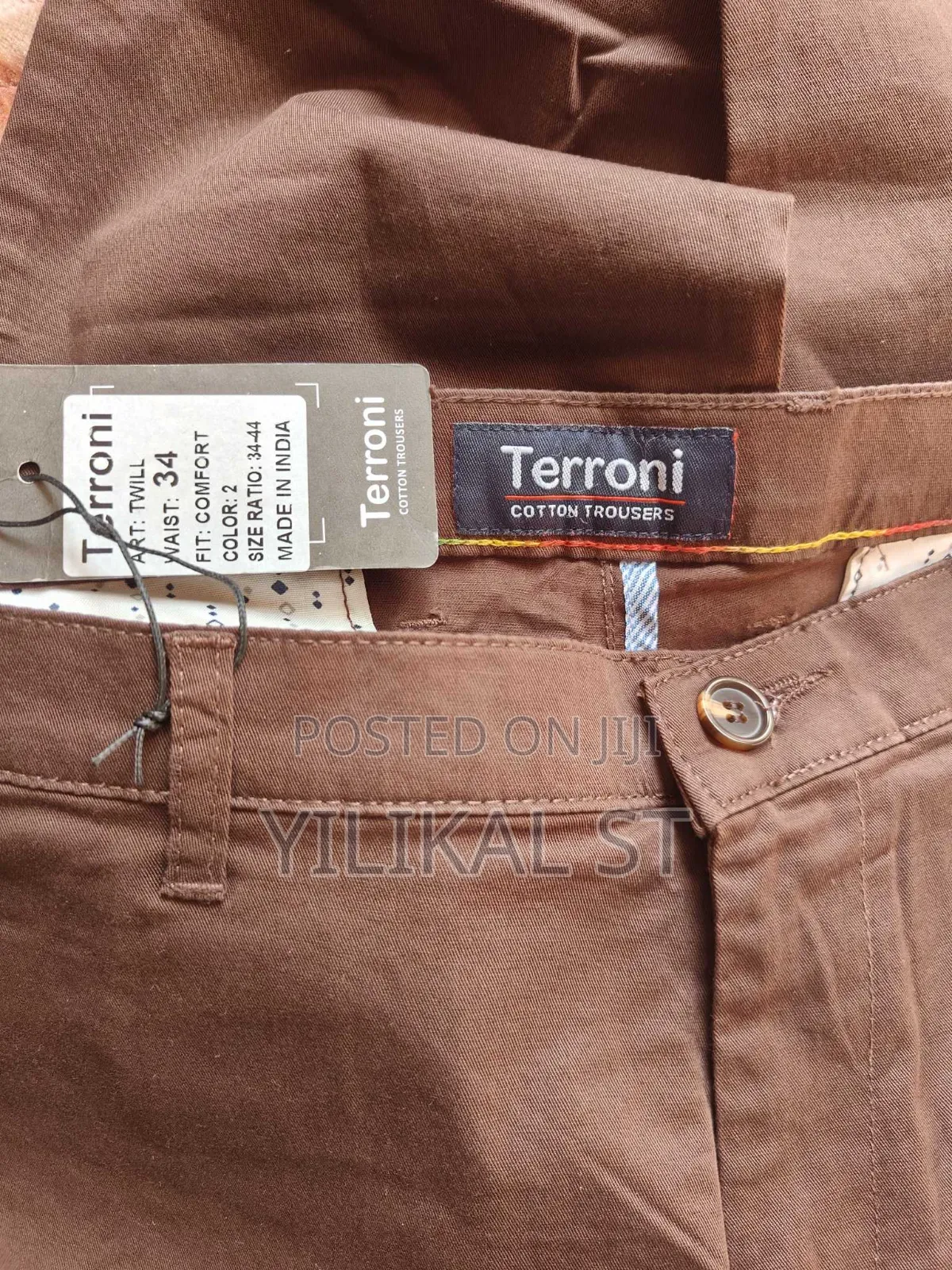 Men Khaki Pants S.34