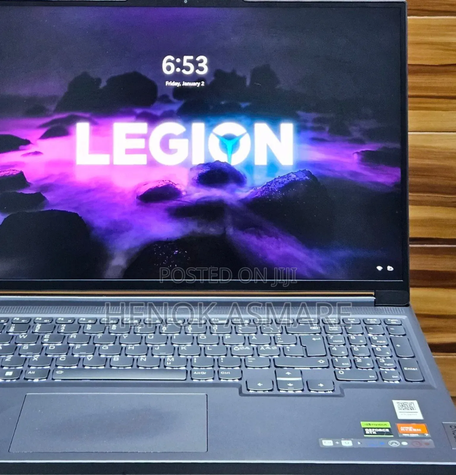 New Laptop Lenovo Legion 5 16GB AMD Ryzen 7 SSD 512GB