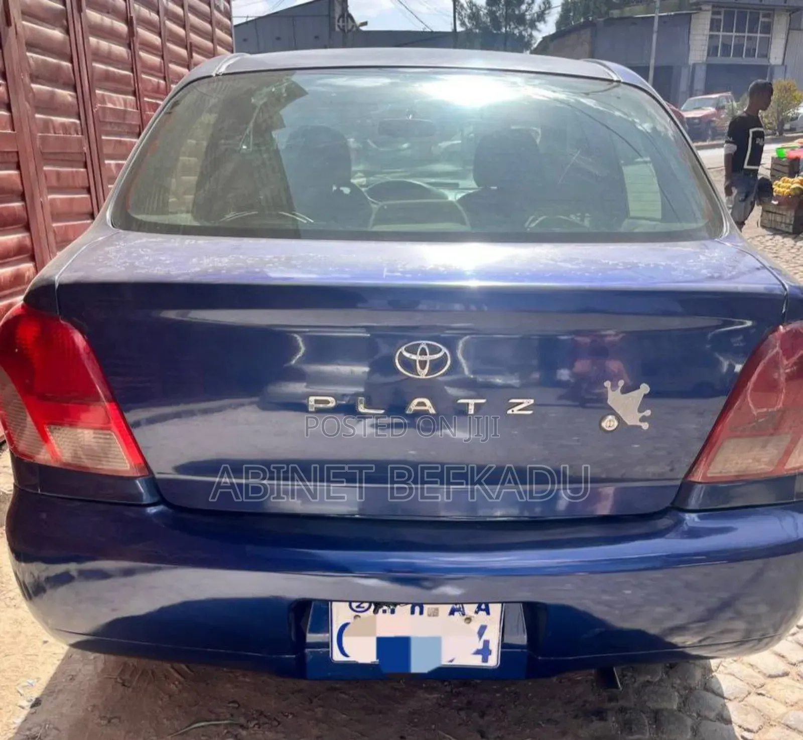 Toyota Platz 1.0 FWD 2001 Blue