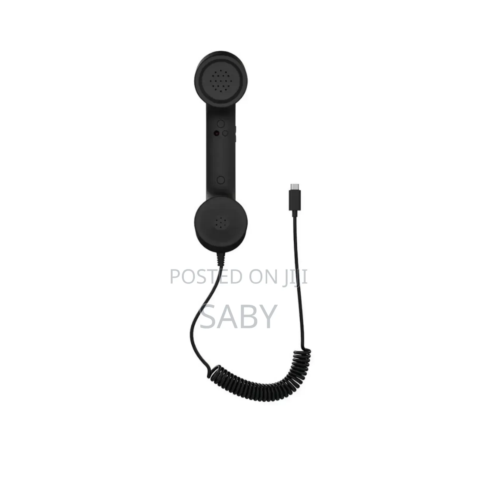 Porodo Classic Retro Phone Handset With Type-C Connector