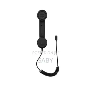 Porodo Classic Retro Phone Handset With Type-C Connector
