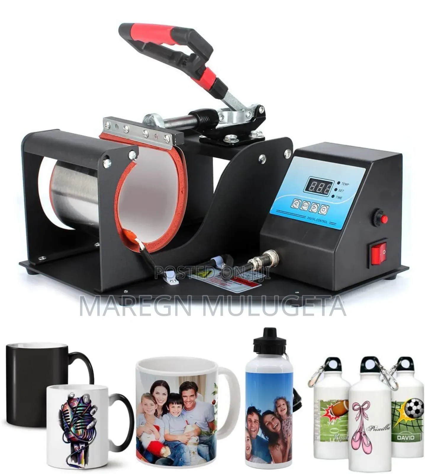 Digital Mug Heat Press Machine for Sublimation Printing