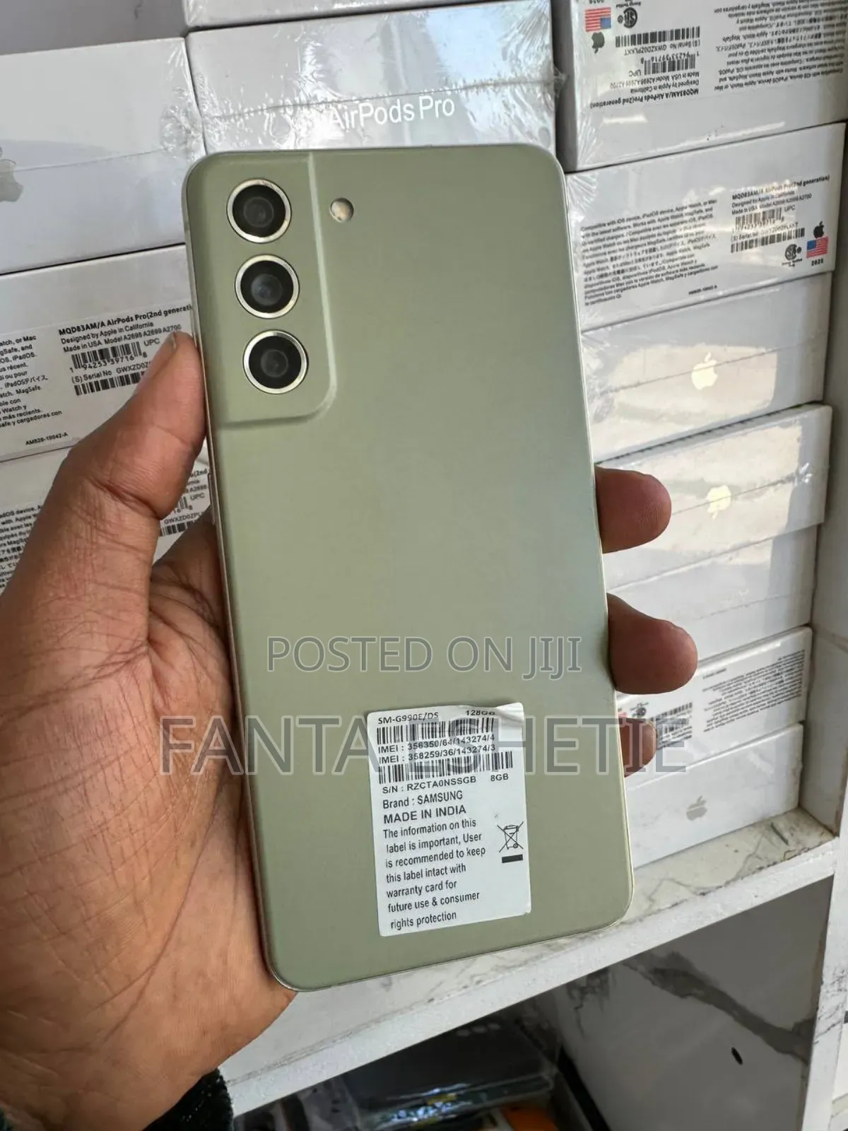 New Samsung Galaxy S21 FE 128 GB Gray