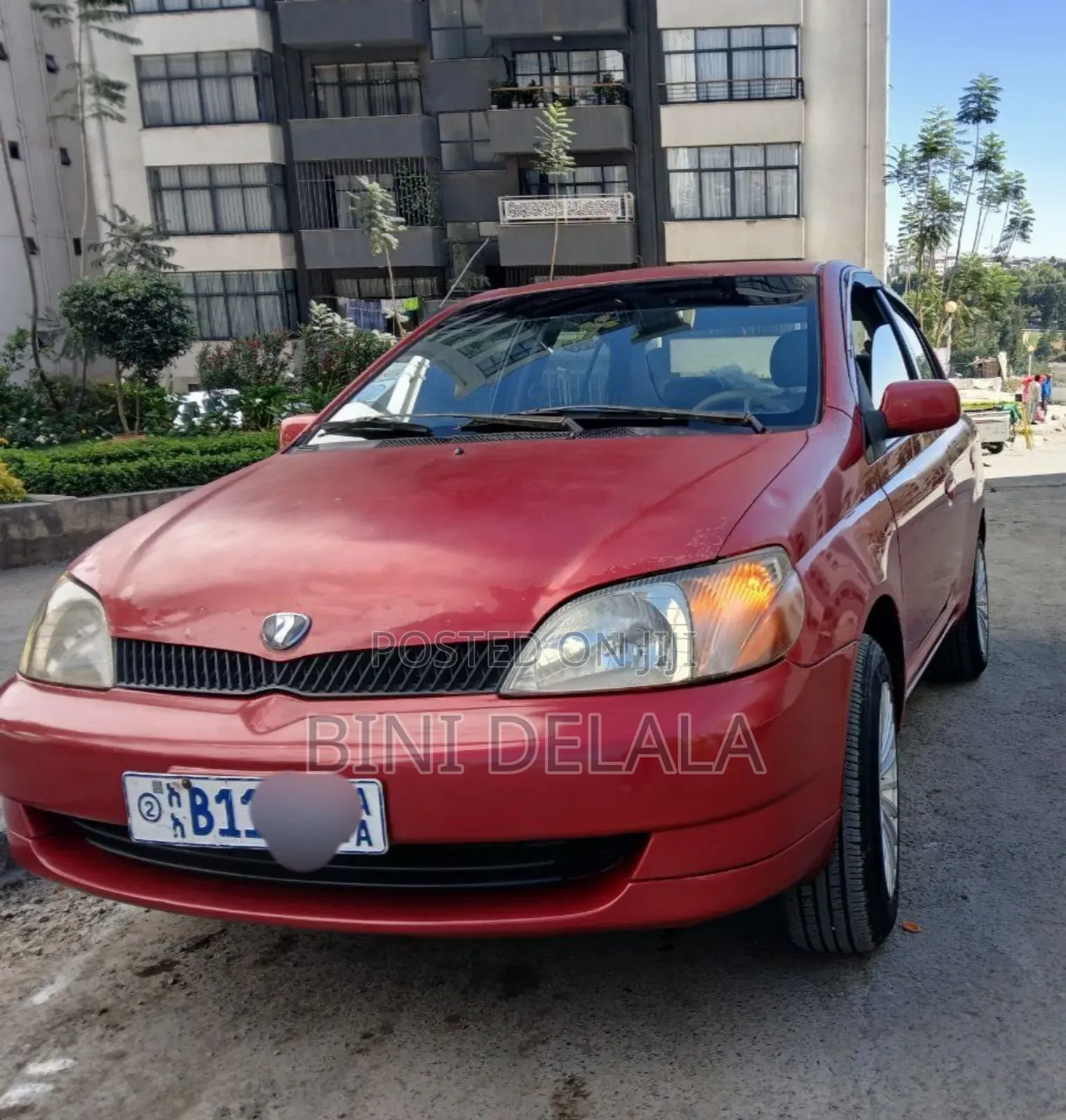 Toyota Platz 1.0 FWD 2002 Red