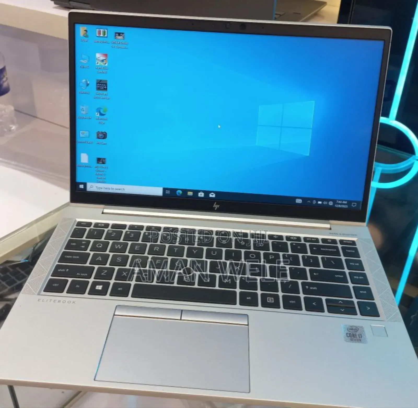 New Laptop HP EliteBook 840 G7 16GB Intel Core I5 SSD 512GB