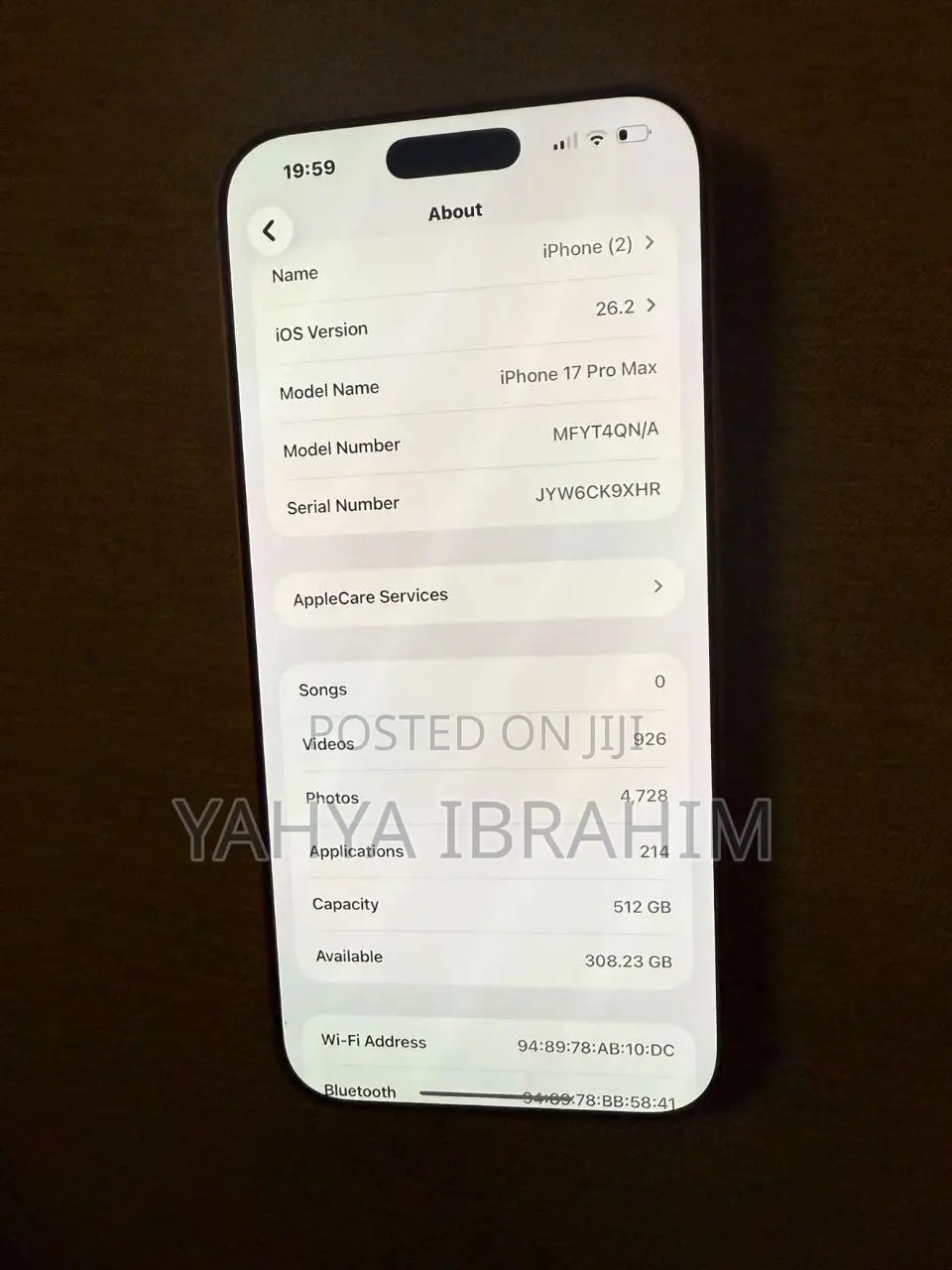 New Apple iPhone 17 Pro Max 512 GB Orange