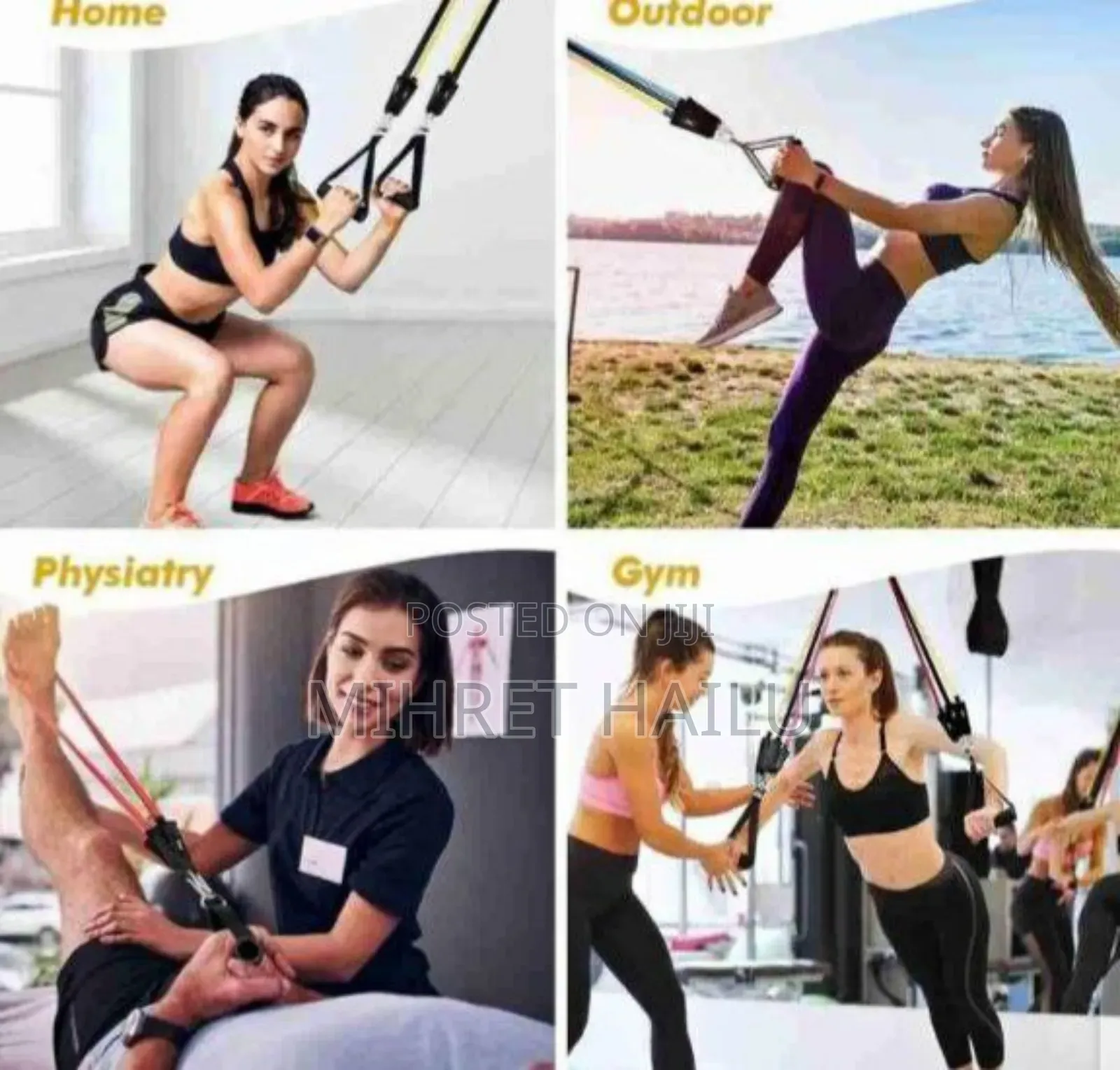 ጂም መሄድ ሳያስፈልጎ ሁሉንም የስፓርት ዓይነት በቤትዎ መስራት የሚያስችል ጠንካራ ሰውነት እና ያማረ የሰውነ