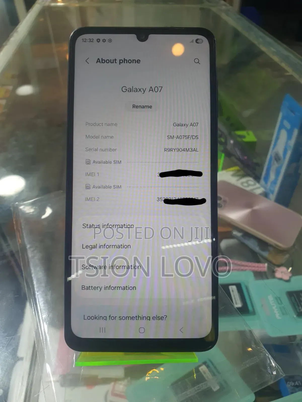 New Samsung Galaxy A07 4G 128 GB Black