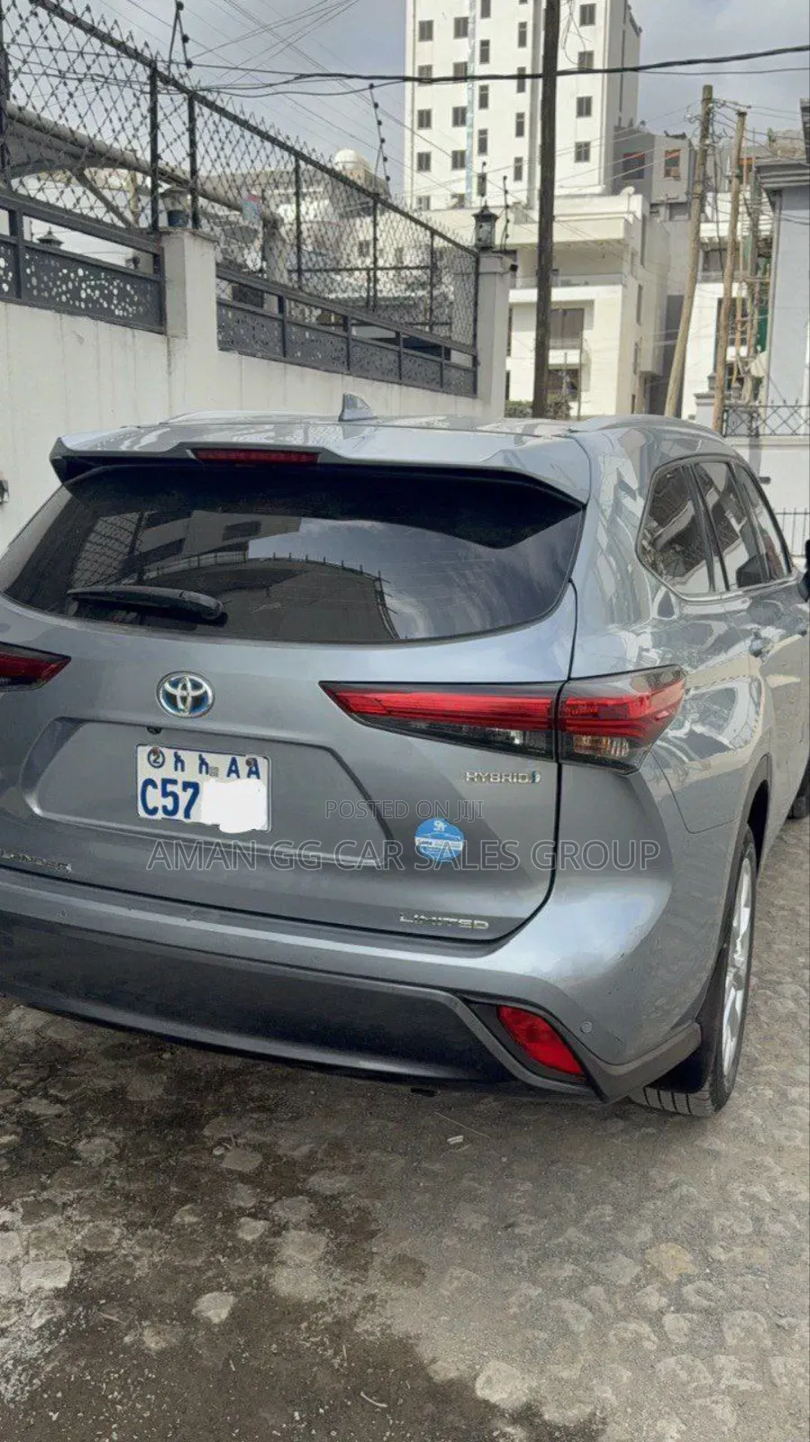 Toyota Highlander Hybrid 2023 Gray