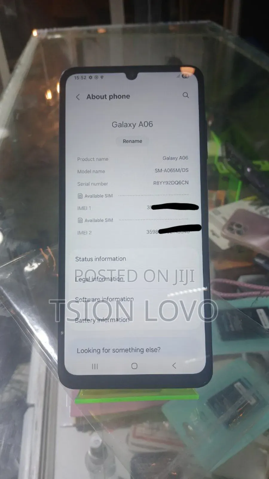 New Samsung Galaxy A06 64 GB Black