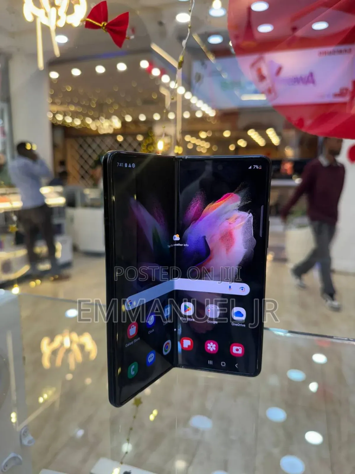 New Samsung Galaxy Z Fold 3 256 GB Black