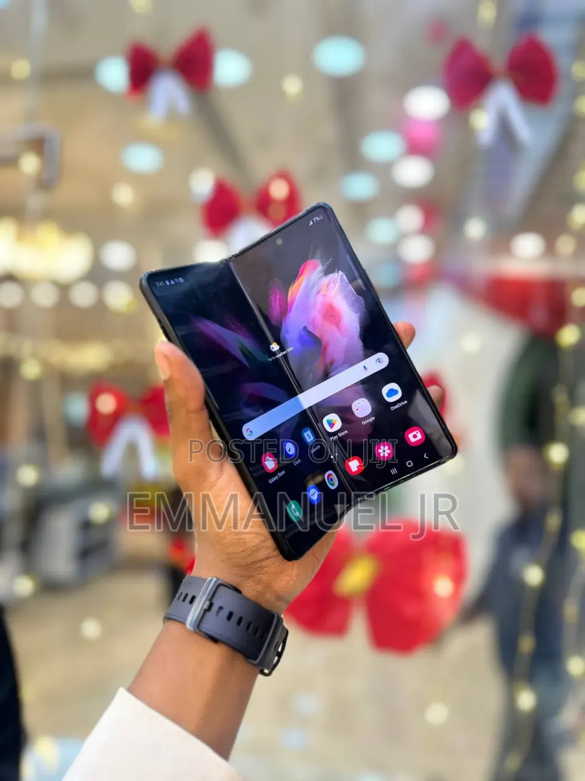 New Samsung Galaxy Z Fold 3 256 GB Black