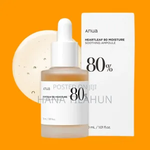 Anua Heartleaf 80% Moisture Soothing Ampoule