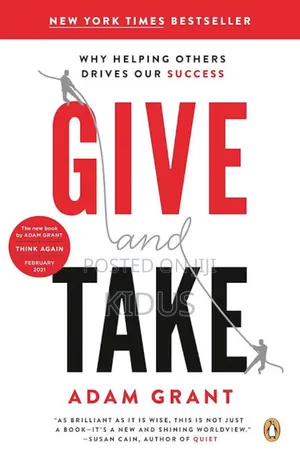 Give and Take Book by Adam Grant