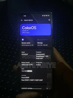 Oppo Reno6 Pro 5G 256 GB Silver