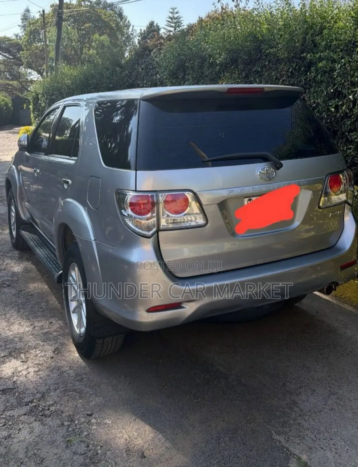 Toyota Fortuner 2015 Gray