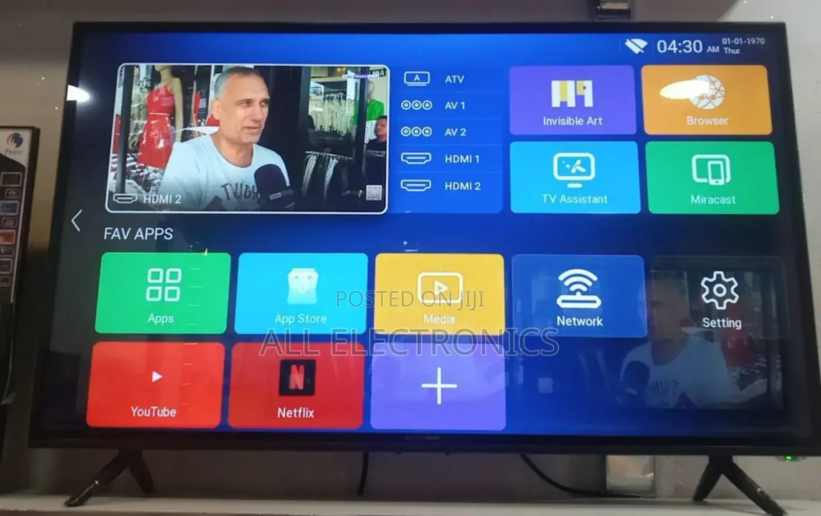 Mytec 55"Inch Smart Android Television
