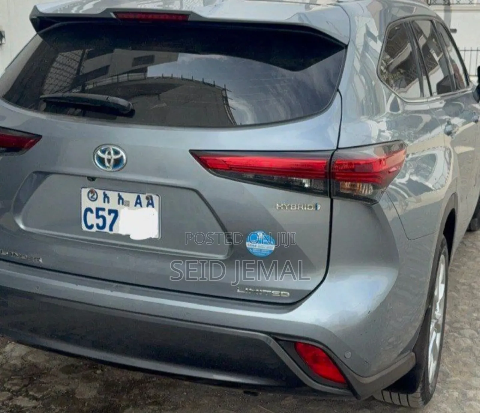 Toyota Highlander Hybrid 2023 Gray