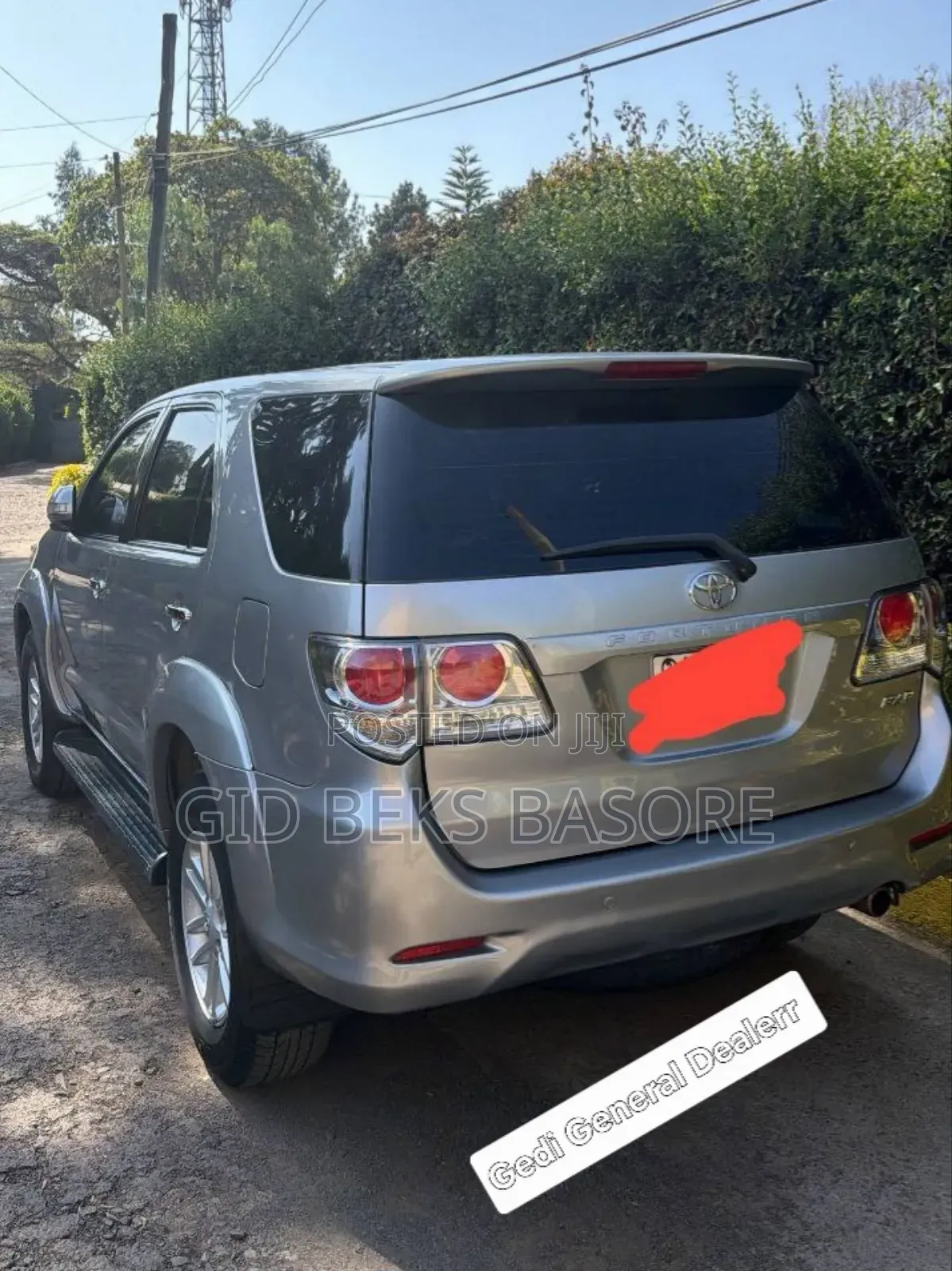 Toyota Fortuner 2015 Silver