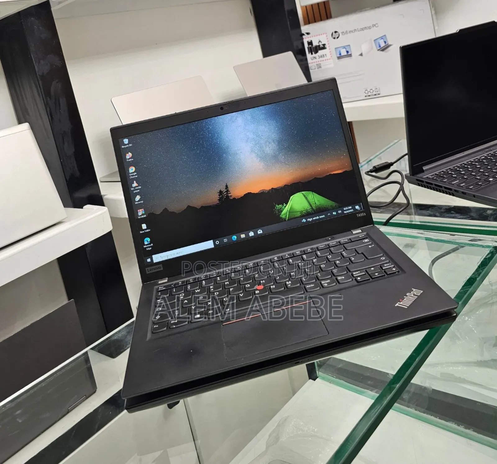 New Laptop Lenovo ThinkPad T495s 16GB AMD Ryzen 7 SSD 512GB