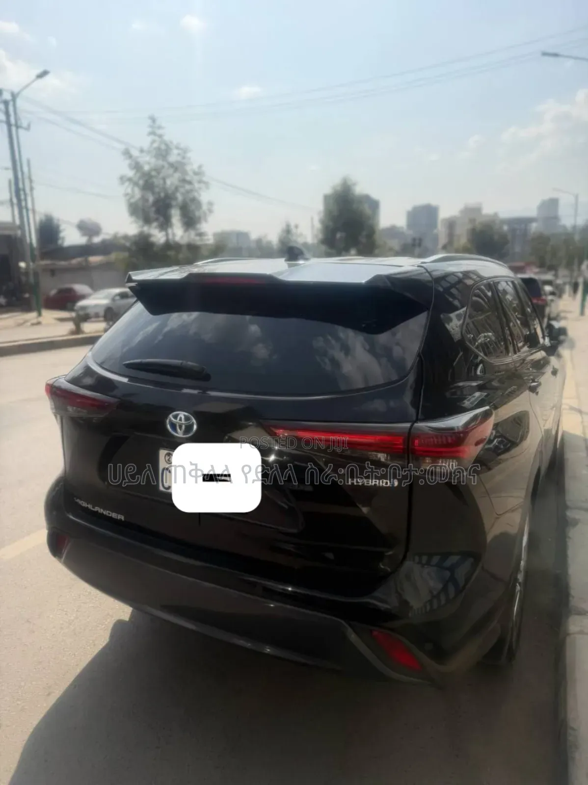 Toyota Highlander Hybrid 2024 Matt Black
