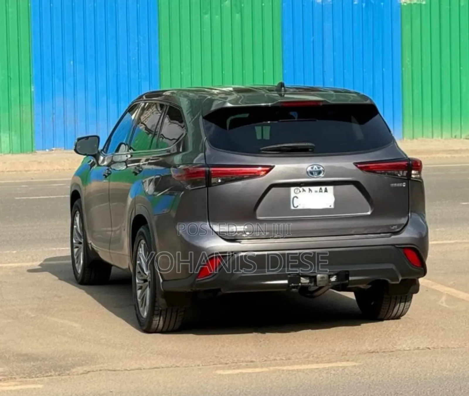 Toyota Highlander Hybrid 2021 Gray