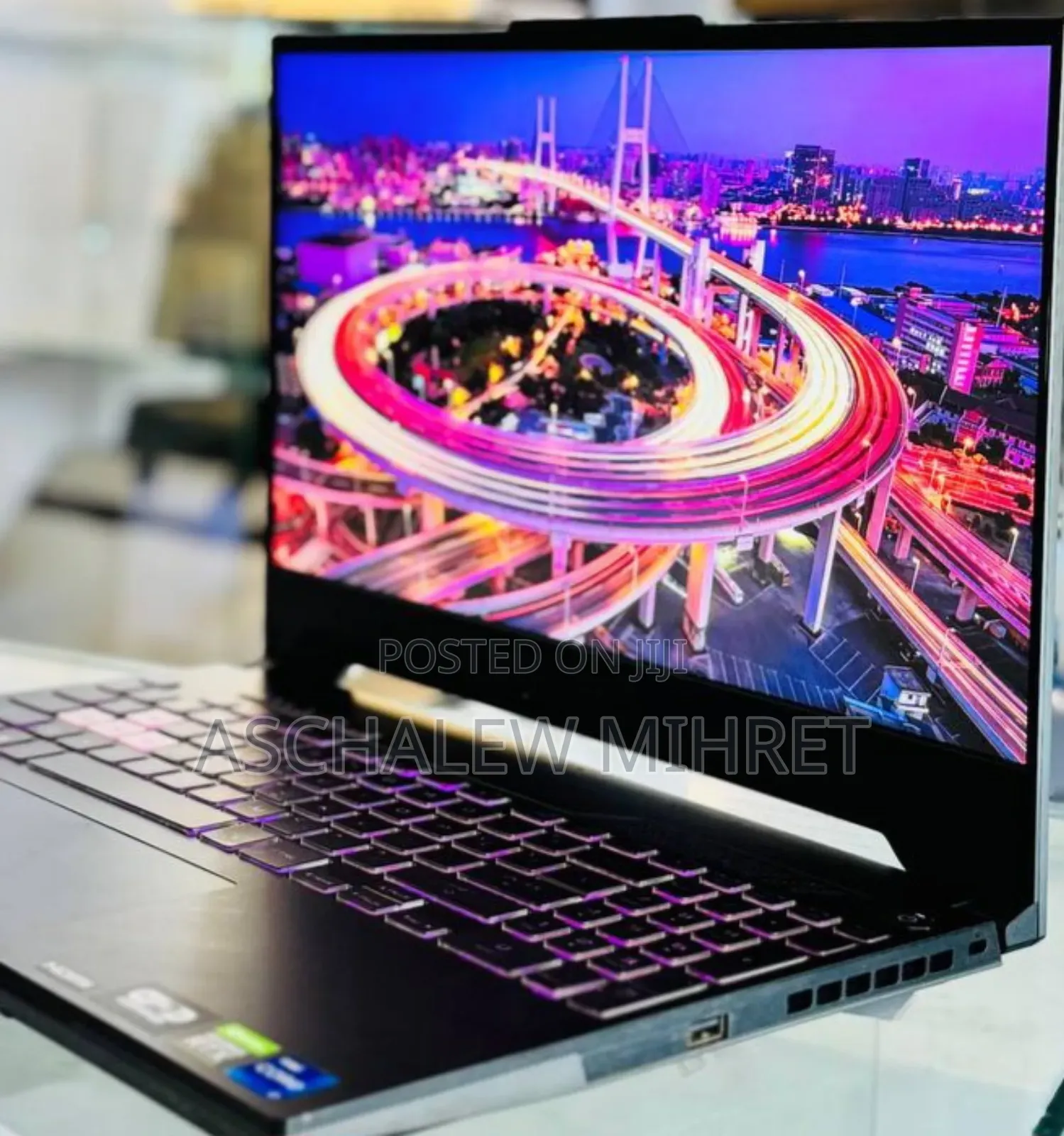 New Laptop Asus TUF Dash F15 16GB Intel Core I7 SSD 512GB