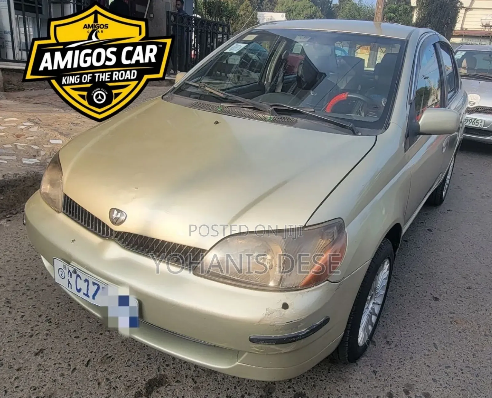 Toyota Platz 2001 Beige