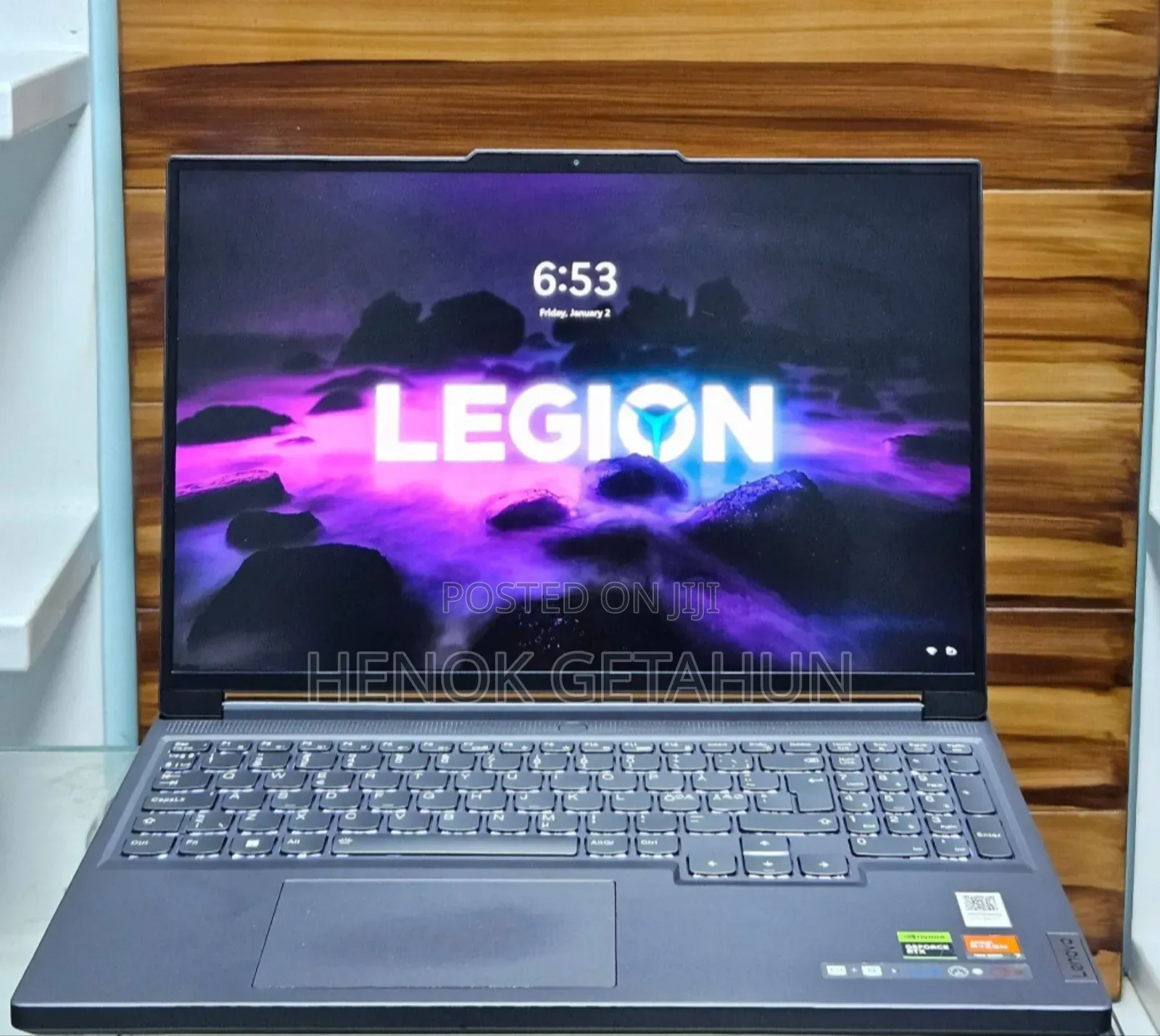 New Laptop Lenovo Legion 5 16GB AMD Ryzen 7 SSD 512GB