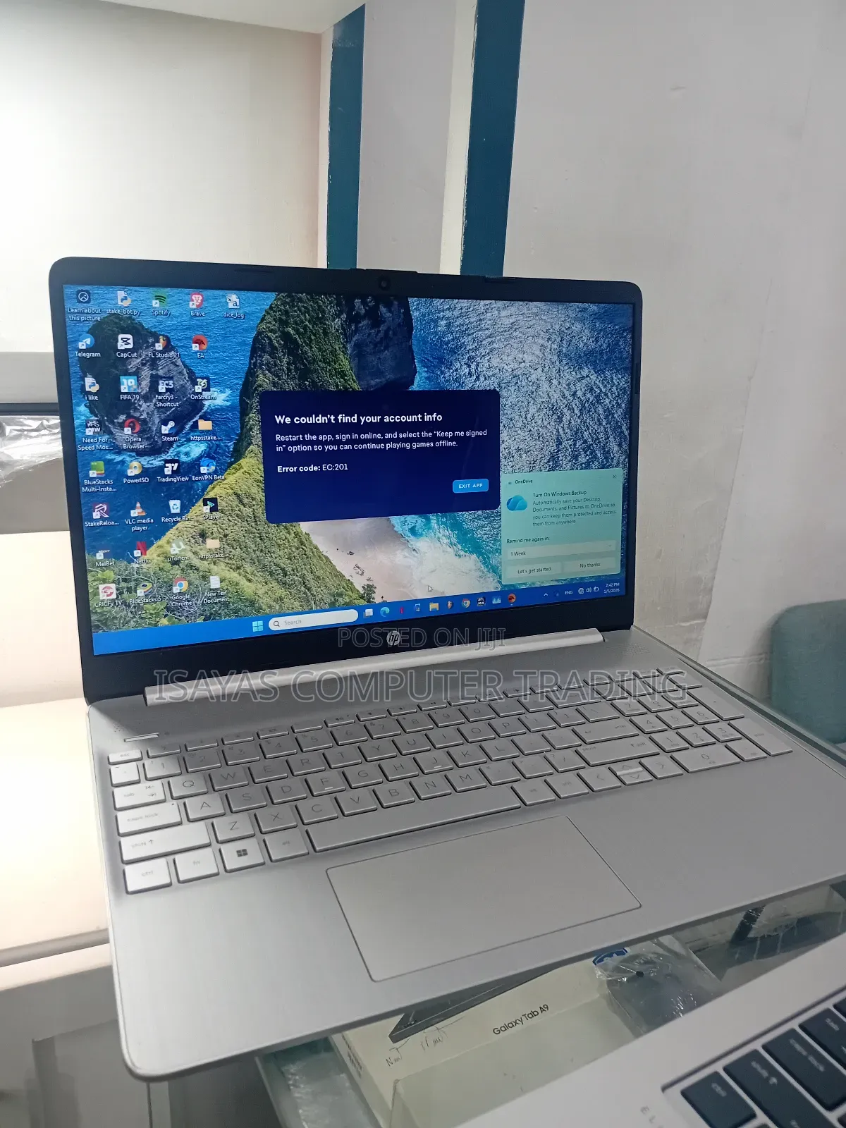 New Laptop HP Stream Notebook 16GB Intel Core I5 SSD 512GB