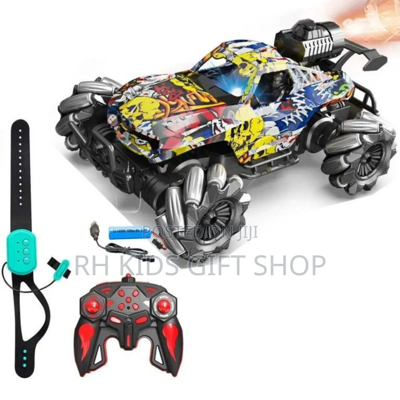 Graffiti Remote Car