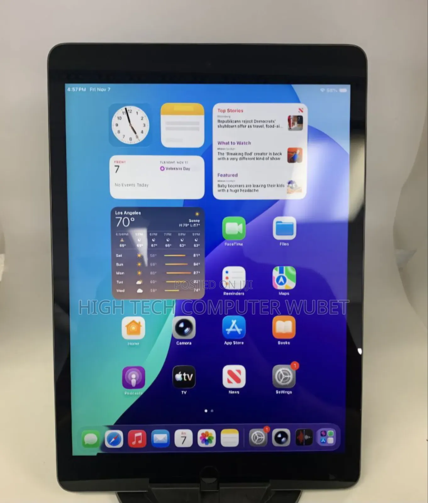 New Apple iPad 10.2 (2019) 256 GB Silver