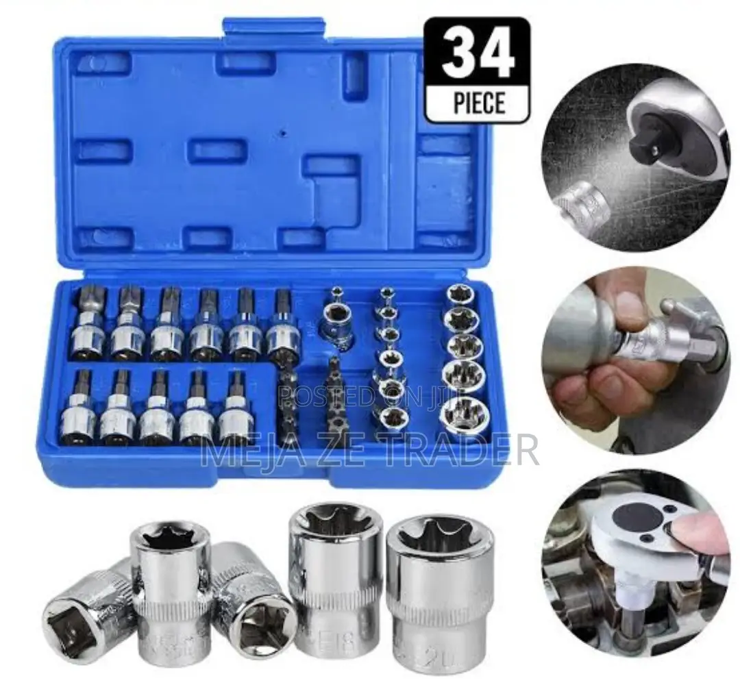 34in1 Socket Bit
