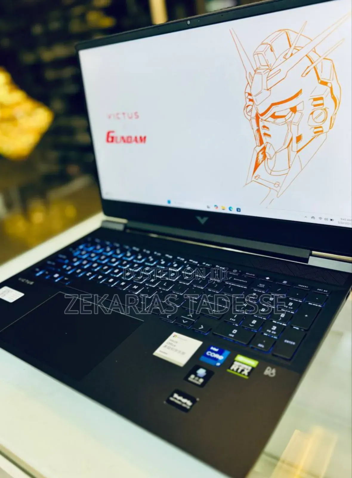 New Laptop HP Victus 16 16GB Intel Core I7 SSD 512GB