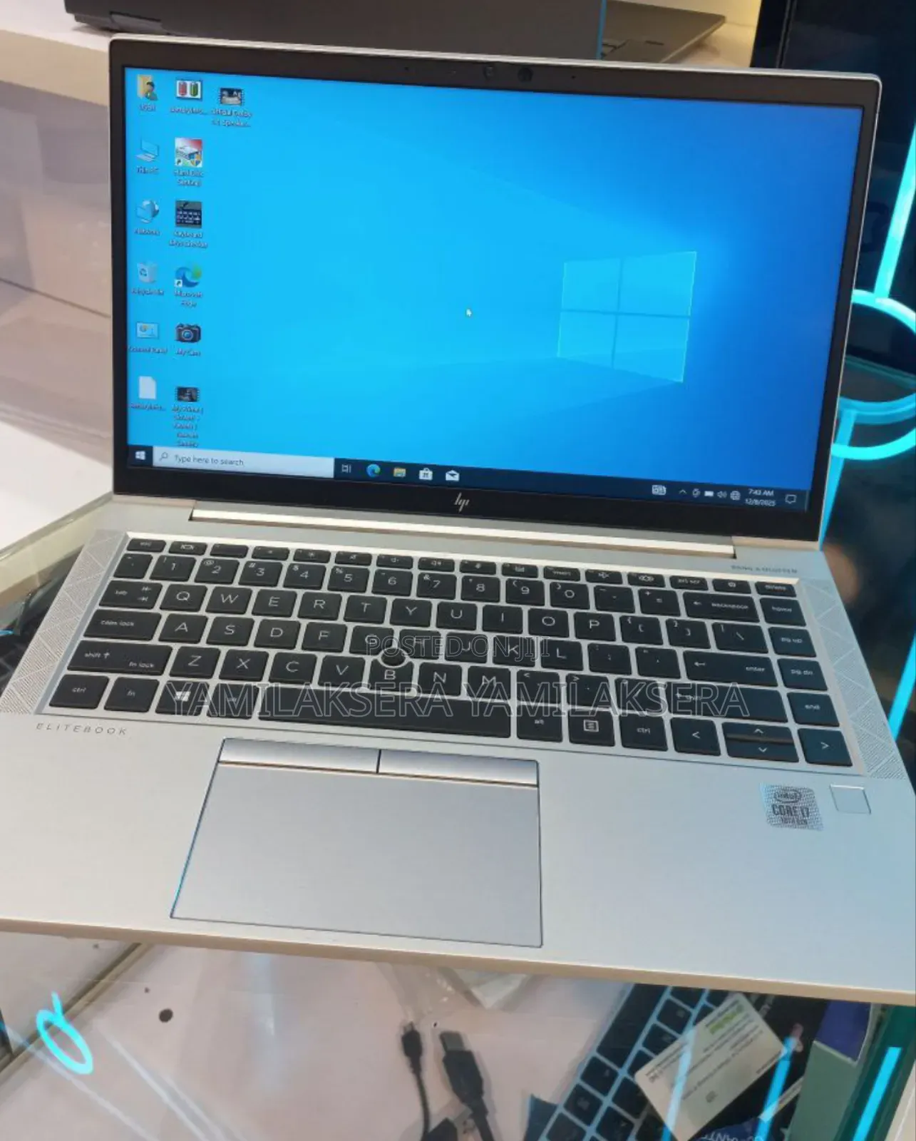 New Laptop HP EliteBook 845 G7 16GB Intel Core I5 SSD 512GB