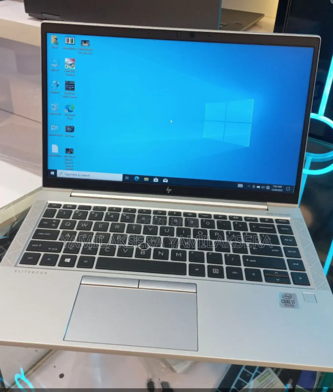 New Laptop HP EliteBook 840 G7 16GB Intel Core I7 SSD 512GB