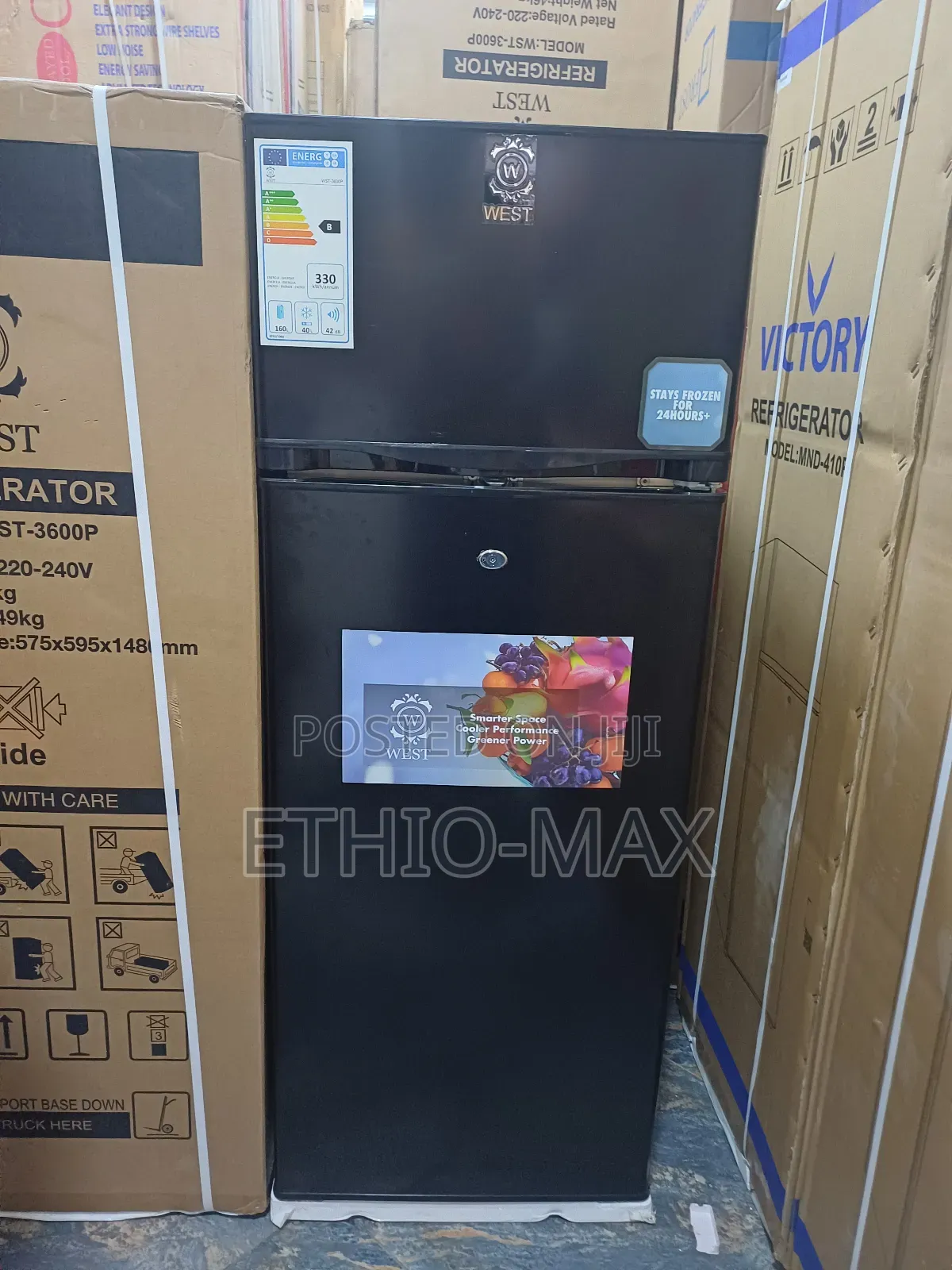 West Refrigerator 360 Liter – Original | Strong Cooling | Energy Saver