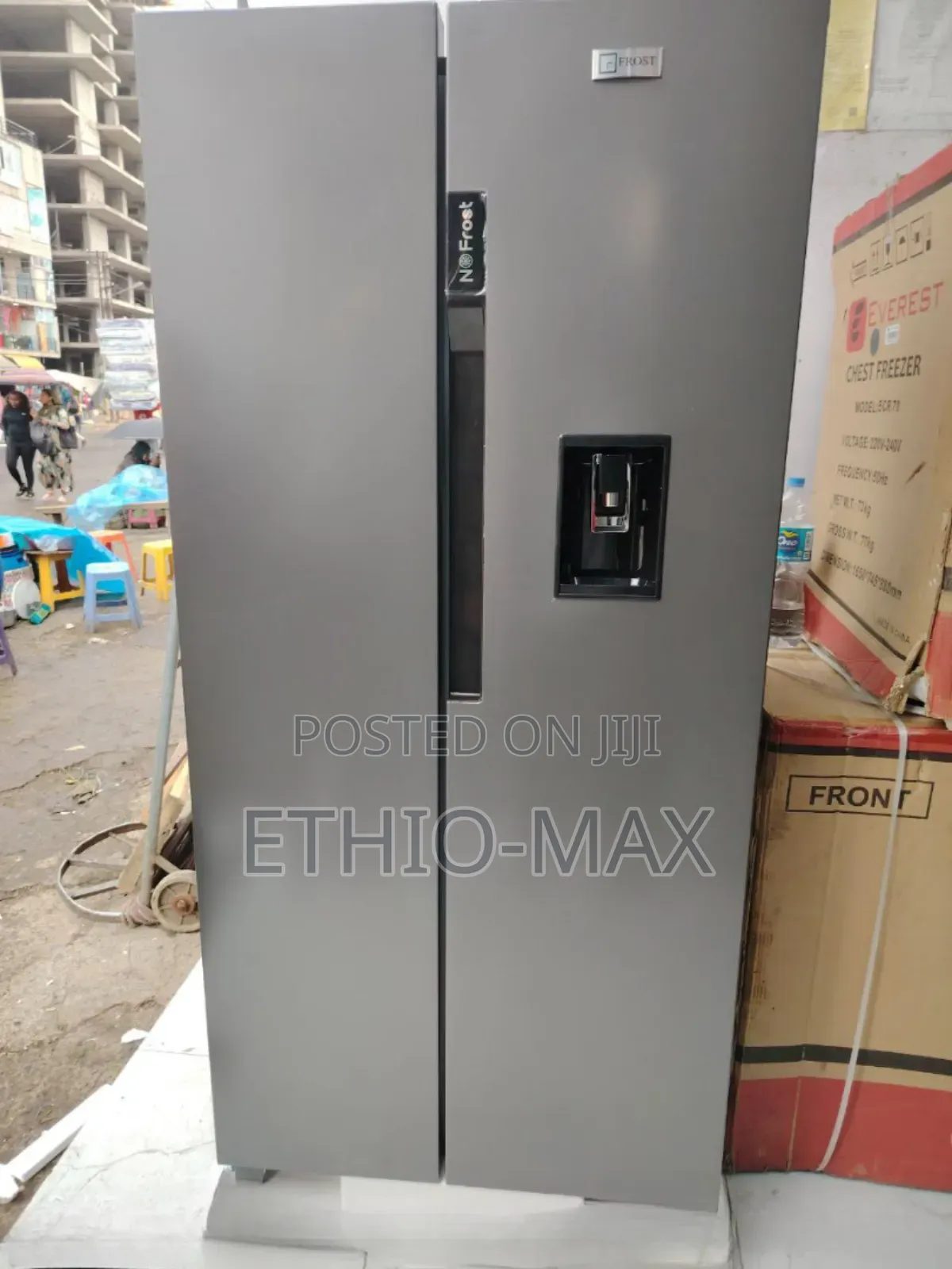 Frost Side-by-Side Refrigerator 650 – Large Capacity | Original