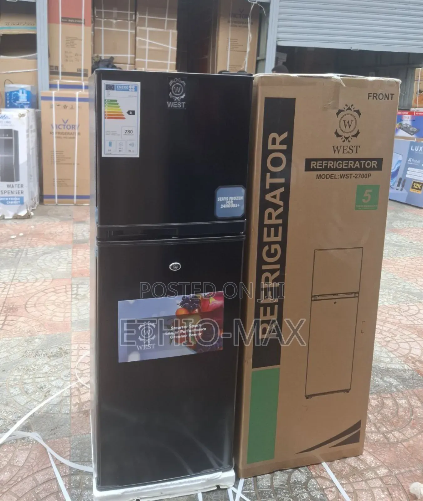 West Refrigerator 270 Liter – Original | Strong Cooling