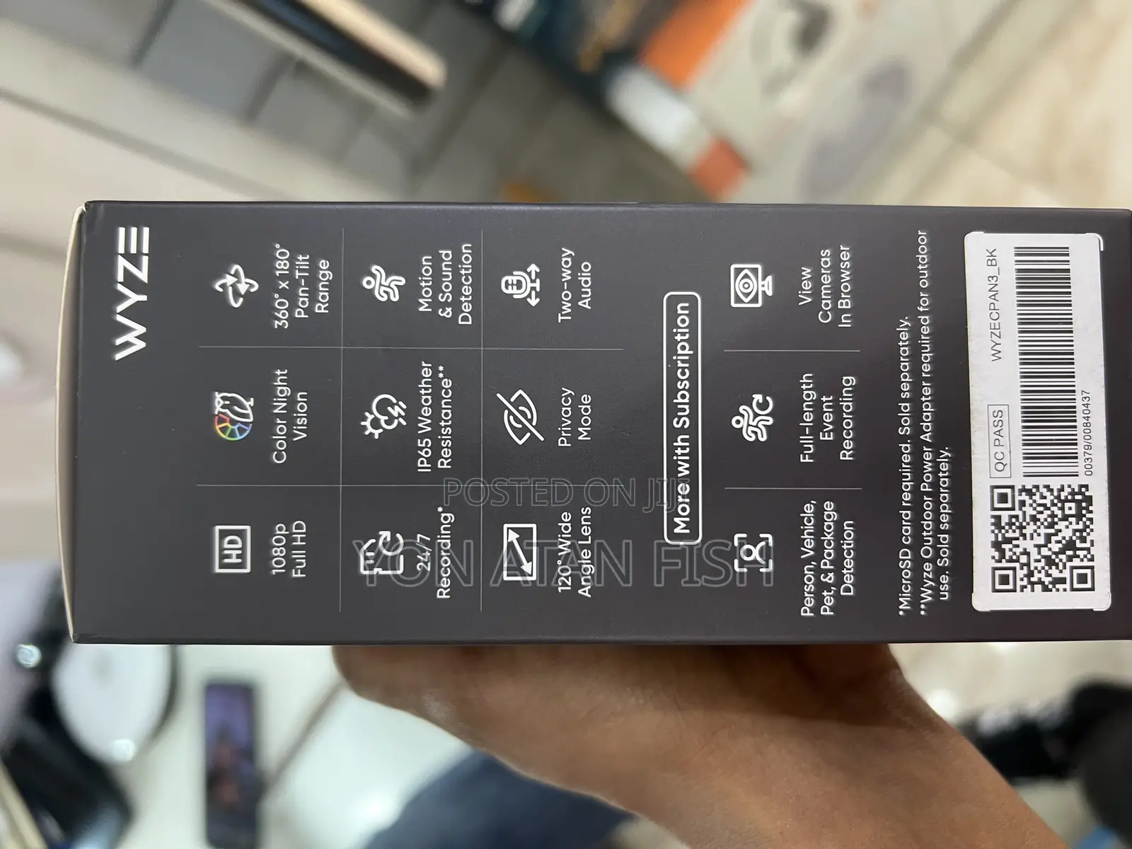 Wyze Cam Pan V3 Indoor/Outdoor Security Camera