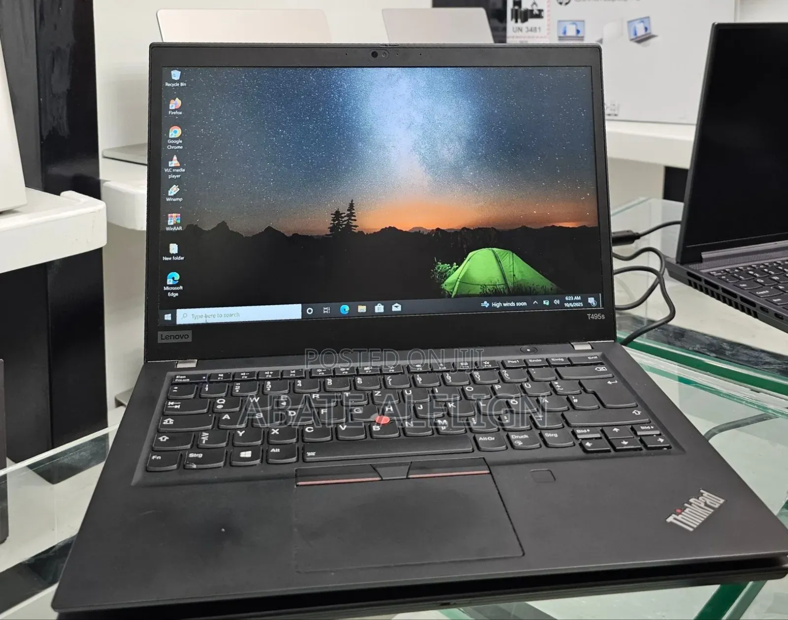New Laptop Lenovo ThinkPad T495s 16GB AMD Ryzen 7 SSD 512GB