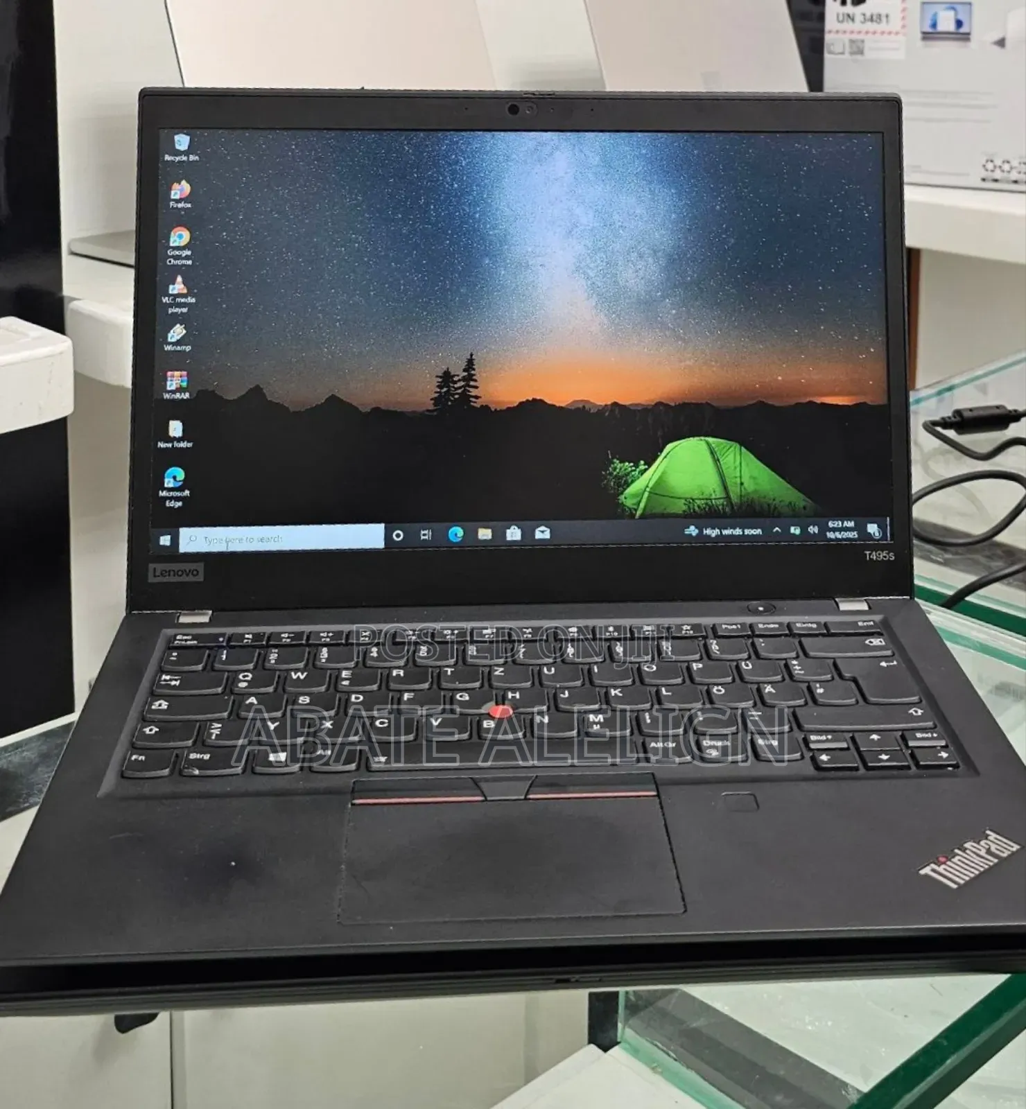 New Laptop Lenovo ThinkPad T495s 16GB AMD Ryzen 7 SSD 512GB