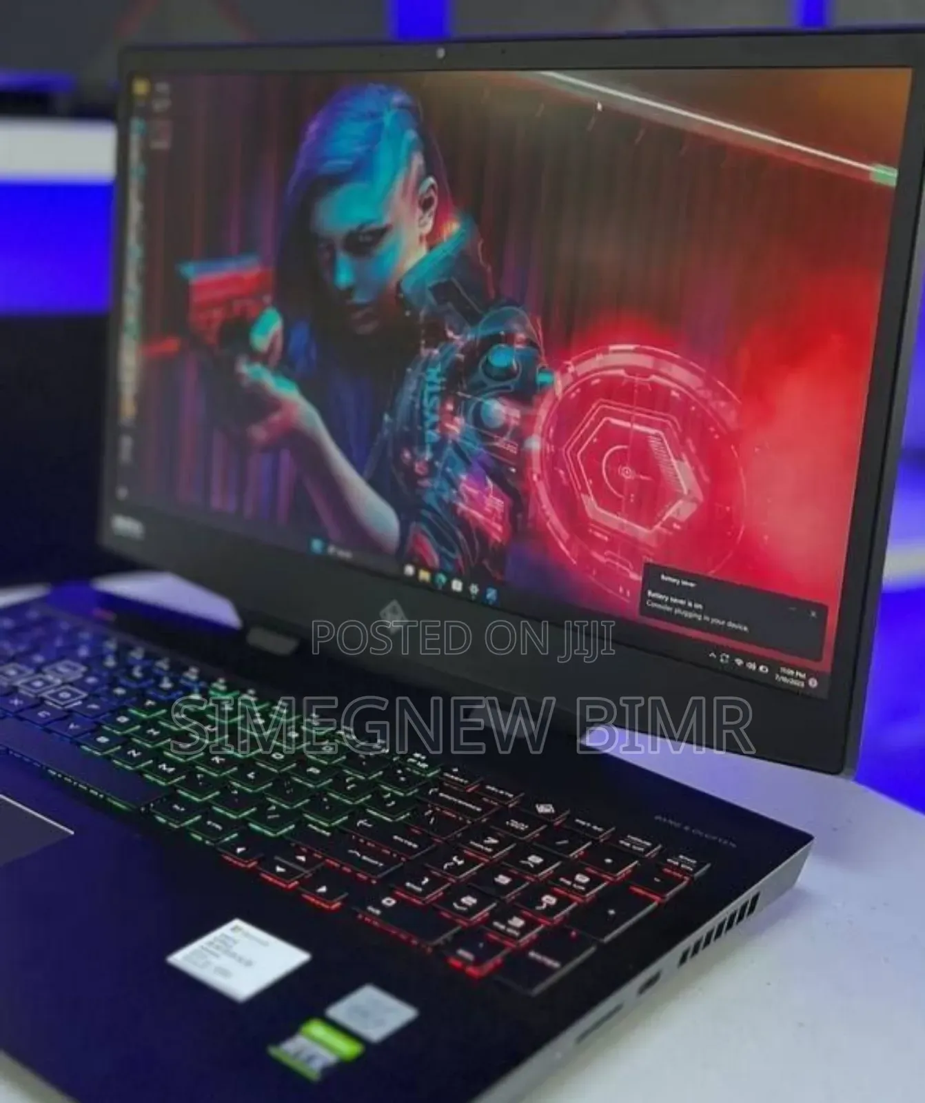 New Laptop HP Omen 15 16GB Intel Core I9 SSD 512GB