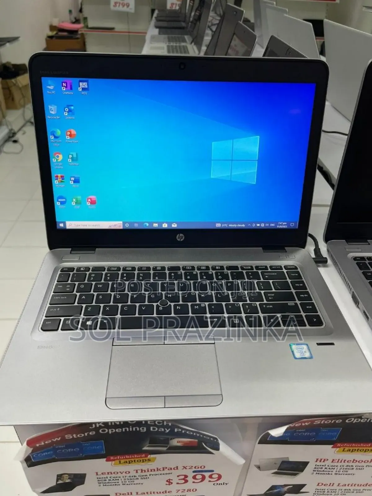 New Laptop HP EliteBook 840 G3 8GB Intel Core I5 HDD 1T
