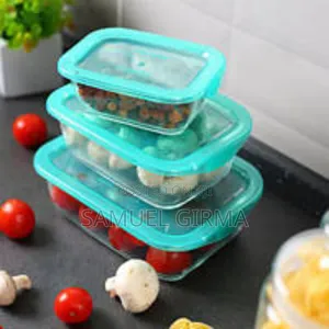 1l.1.6l and 2.2l Borosilicate Glass Baking Dishes With Lid