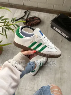 Adidas Samba Green Og Shoes