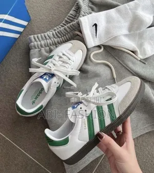 Adidas Samba Green Og Shoes