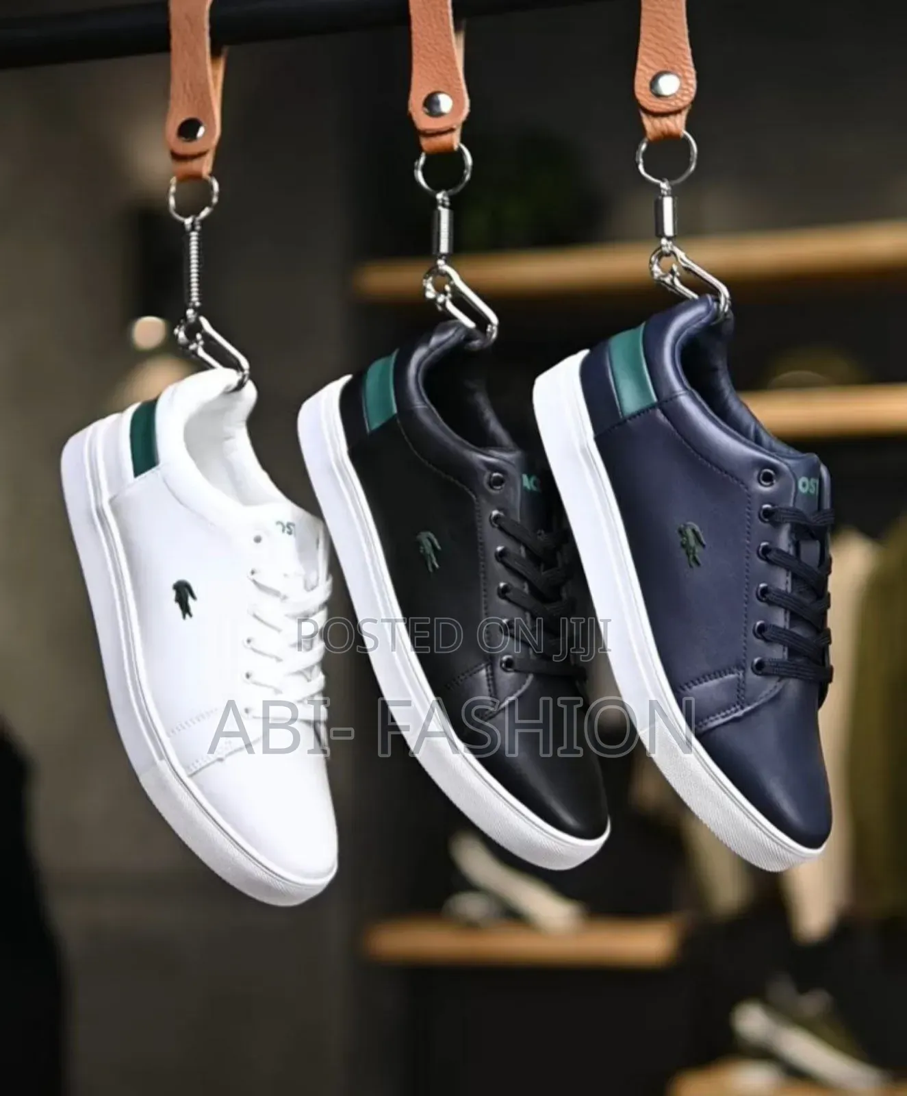 Lacoste Powercourt Leather Sneakers